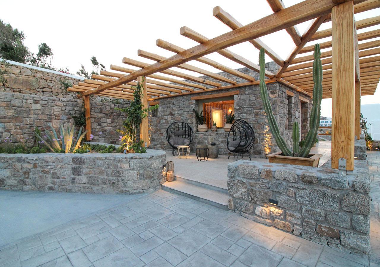 Hotel Mykonos Cactus Ornos  Exterior foto