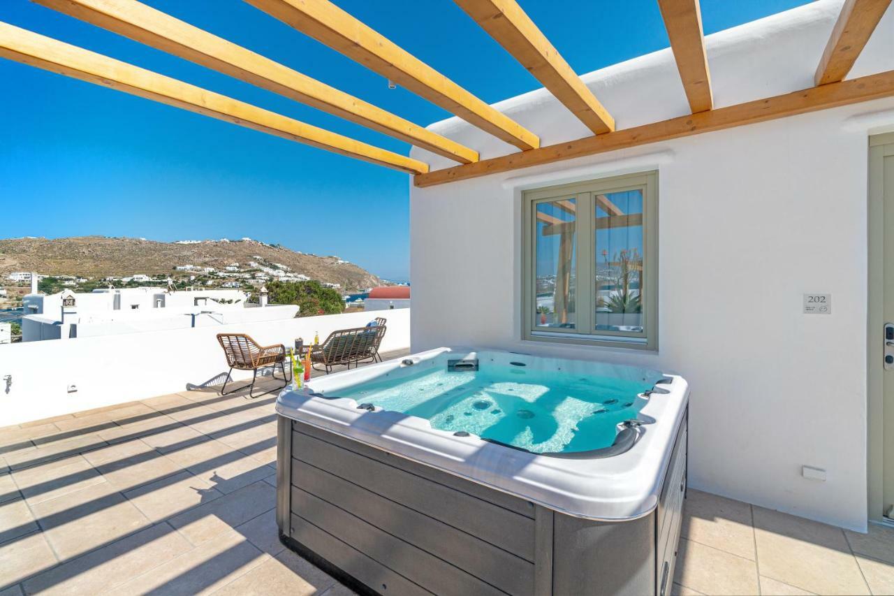 Hotel Mykonos Cactus Ornos  Exterior foto